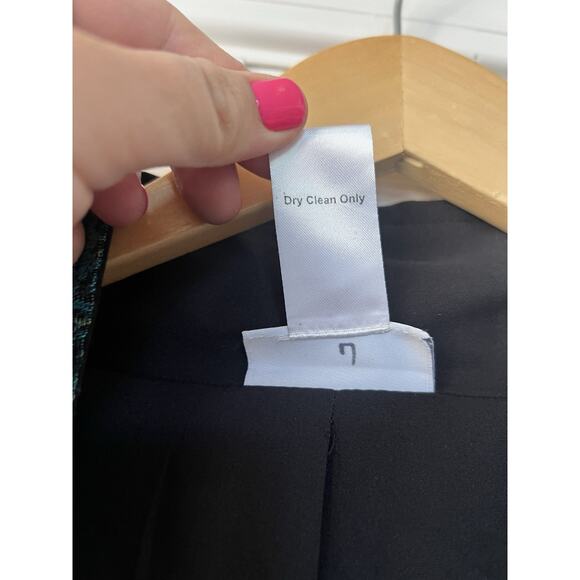 Soft Surroundings Embroidered Open Front Multi Colored Lined Cardigan Sz M - Picture 6 of 10